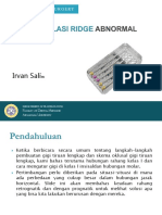 Bedah Preprotetik Koreksi Relasi Ridge Abnormal