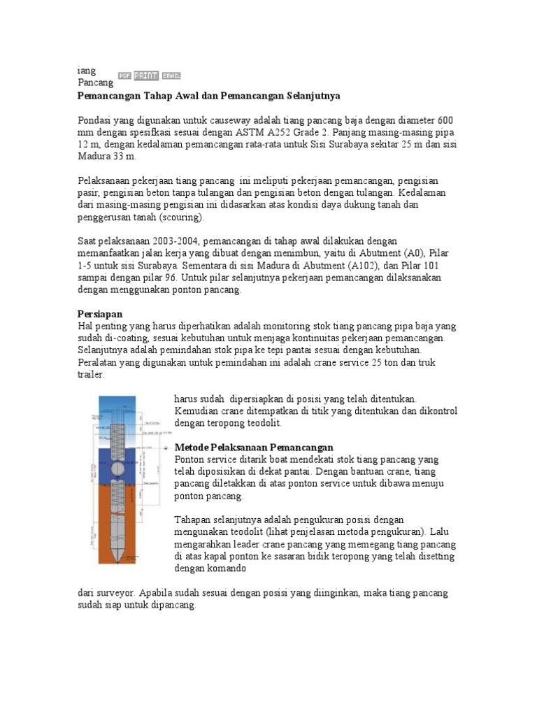 Tiang Pancang Tiang Pancang