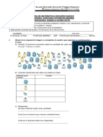 Prueba de Matemática Segundo Básico Graficos