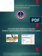 Universidad Nacional de Chimborazo Costo Indutriales: Jheferson Naranjo