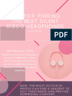 Tips For Finding The Best Silent Disco Headphones