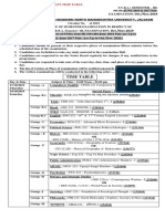 Draft Time Table S.Y.B.A Sem - III 60-40 June 2016 & 2017 Patt Exam Oct Nov 2019