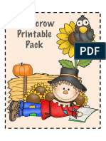 Scarecrow Printable Pack K PDF