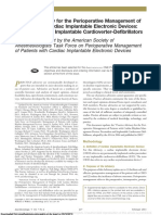 Asa Guidelines Pacemaker