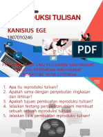 Reproduksi Tulisan