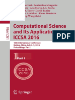 [Lecture Notes in Computer Science 9786] Osvaldo Gervasi, Beniamino Murgante, Sanjay Misra, Ana Maria Alves Coutinho Rocha, Carmelo Torre, David Taniar, Bernady O. Apduhan, Elena Stankova, Shangguang Wang (Eds.)