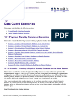 Data Guard Scenarios