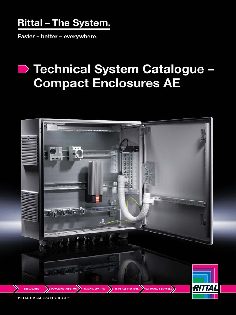 Rittal Technical System Catalogue Compact Enclosures AE 5 2591 PDF PDF Door Window