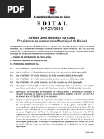 Ordem de Trabalhos e Documentação - 5 Sessão Ordinária 2019 (25/11/2019) - Assembleia Municipal Do Seixal