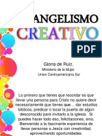 Evangelismo Creativo Sra Ruiz