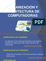 Arquitectura y organización de computadoras