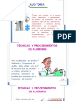 Tecnicas y Proc de Auditoria