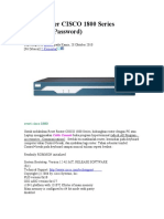 Download Reset Router CISCO 1800 Series by Putra Solo SN43568347 doc pdf