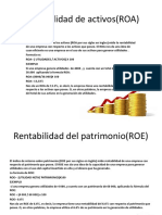 ROA, ROE y ROI: Rentabilidad de activos, patrimonio e inversión