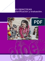 Unidades Didácticas. Elaboración, Planificación y Evaluación