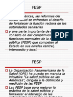 La Salud Pública FESP