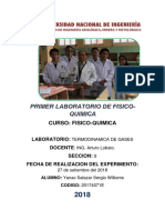 Informe de Fisico Quimica