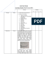 Daftar Tilik Sementing Stainless Steel Crown (SSC)