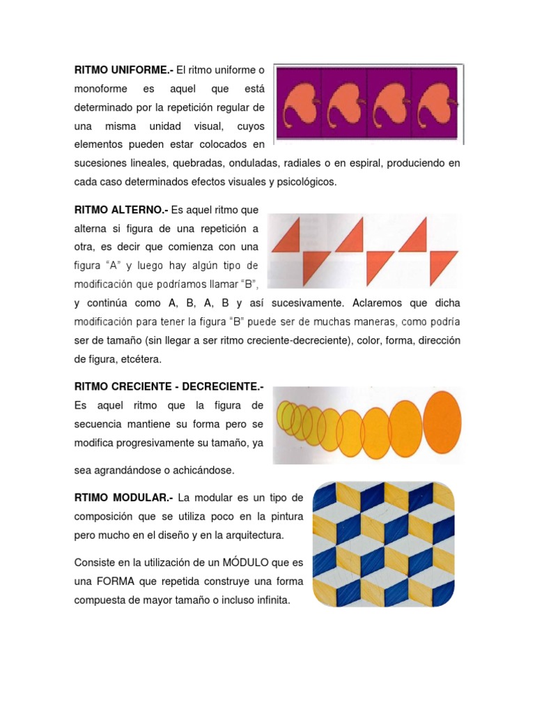 Exemplos De Ritmo Visual Alcançando A Harmonia: Um Guia Sobre