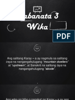 Kabanata 3 and 4 Karay A