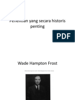 Penelitian Yang Secara Historis Penting