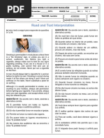 Leitura e Interpretação de Texto em Inglês