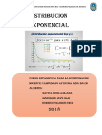 Distribucion Exponencial