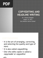 Copyreading Presentation, Edited