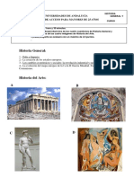 Examen Historia General y Del Arte Resuelto