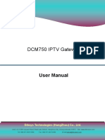 DCM750 User's Manual