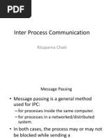 Inter Process Communication: Rituparna Chaki