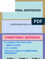 Conditional Sentences: Yazin Nasathon, M. PD