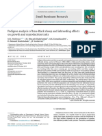 Pedigree Analysis of Iran-Black Sheep and Inbreeding Effects On Growth and Reproduction Traits