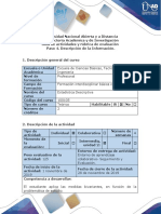 Guía de actividades y rúbrica de evaluación - paso 4 - Descripción de la Información.docx