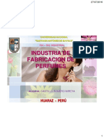 Industria de Fabricacion de Perfumes PDF