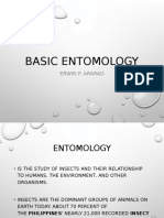Basic Entomology: Erwin P. Ararao