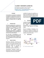 Modulador y Demodulador Fm