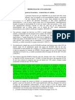 Problemas de anualidades e ingeniería económica