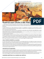 guerra con chile