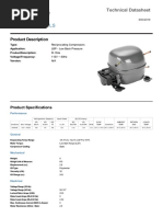 G400 Catalogo Compressores Embraco | PDF | Refrigerator