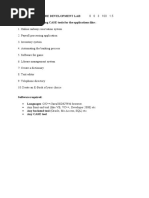 Laboratory Plan