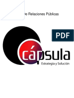 Plan de Relaciones Publicas-CAPSULA