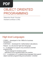 L1 Object Oriented Programming C++