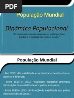 geografia da população