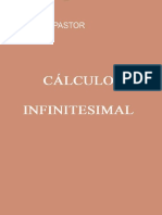 Cálculo Infinitesimal - Rey Pastor