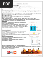 A+ EDUCARE CLASS 8-CHEMISTRY Chemical Changes. (EM)