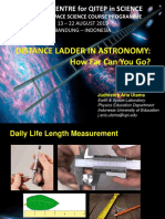 Distance Ladder in Astronomy - How Far Can You Go