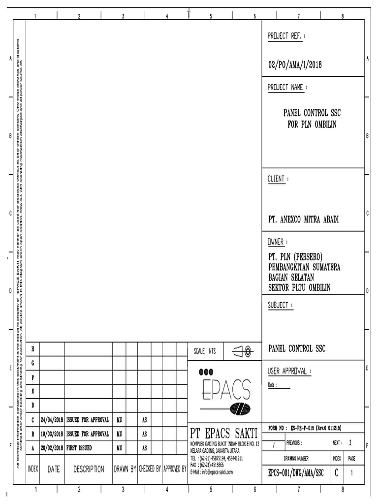 Panel Control SSC Rev.3 | PDF