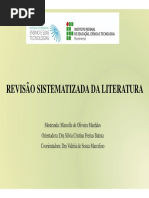 Metodologia de revisão sistemática de literatura