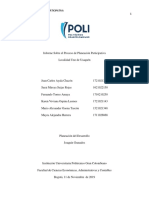 Informe Sobre El Proceso de Planeacion Participativa